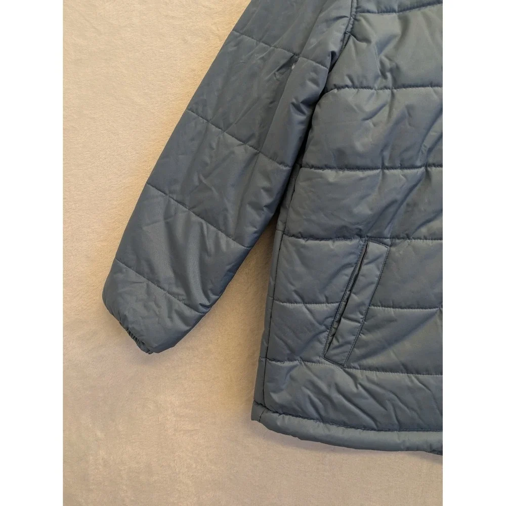 Whales‎ Tail Boys Puffer Jacket Size 18 Blue Water Wind Resistant NWT